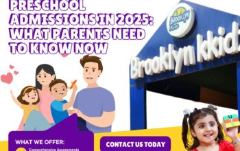 Parents learning about preschool admissions for 2025